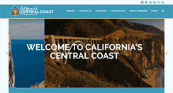 Desktop Screenshot of centralcoast-tourism.com